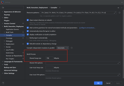 IDEA报错内存溢出解决(java.lang.OutOfMemoryError)